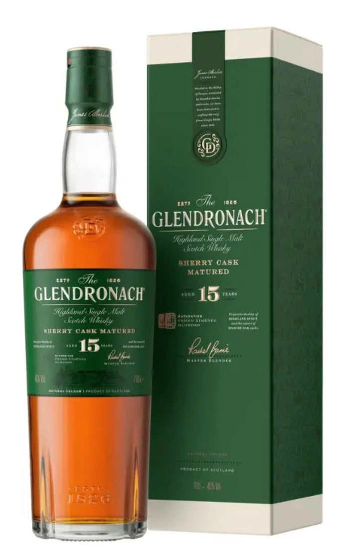 Glendronach 15 yr Sherry Cask Finished Single Malt