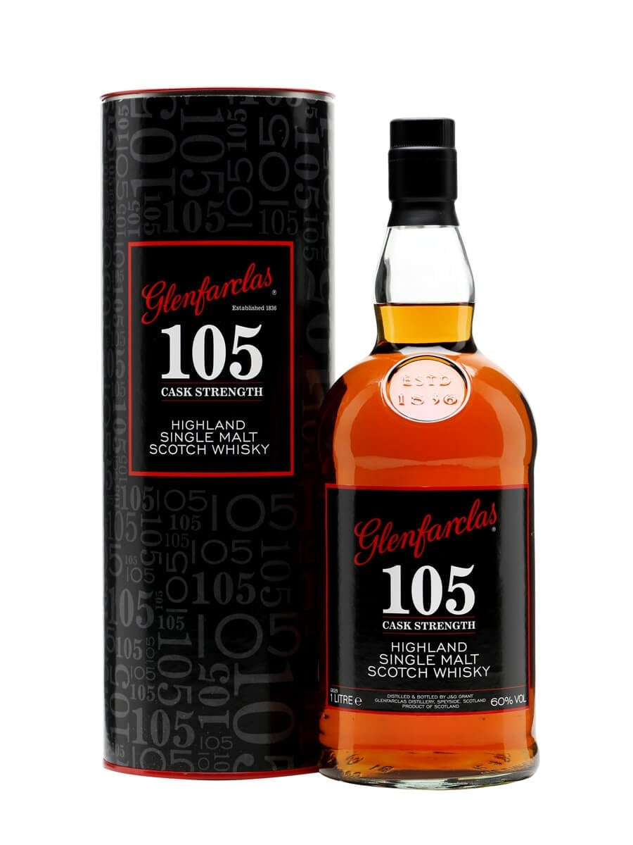 Glenfarclas 105 Cask Strength 1L Single Malt Scotch Whisky