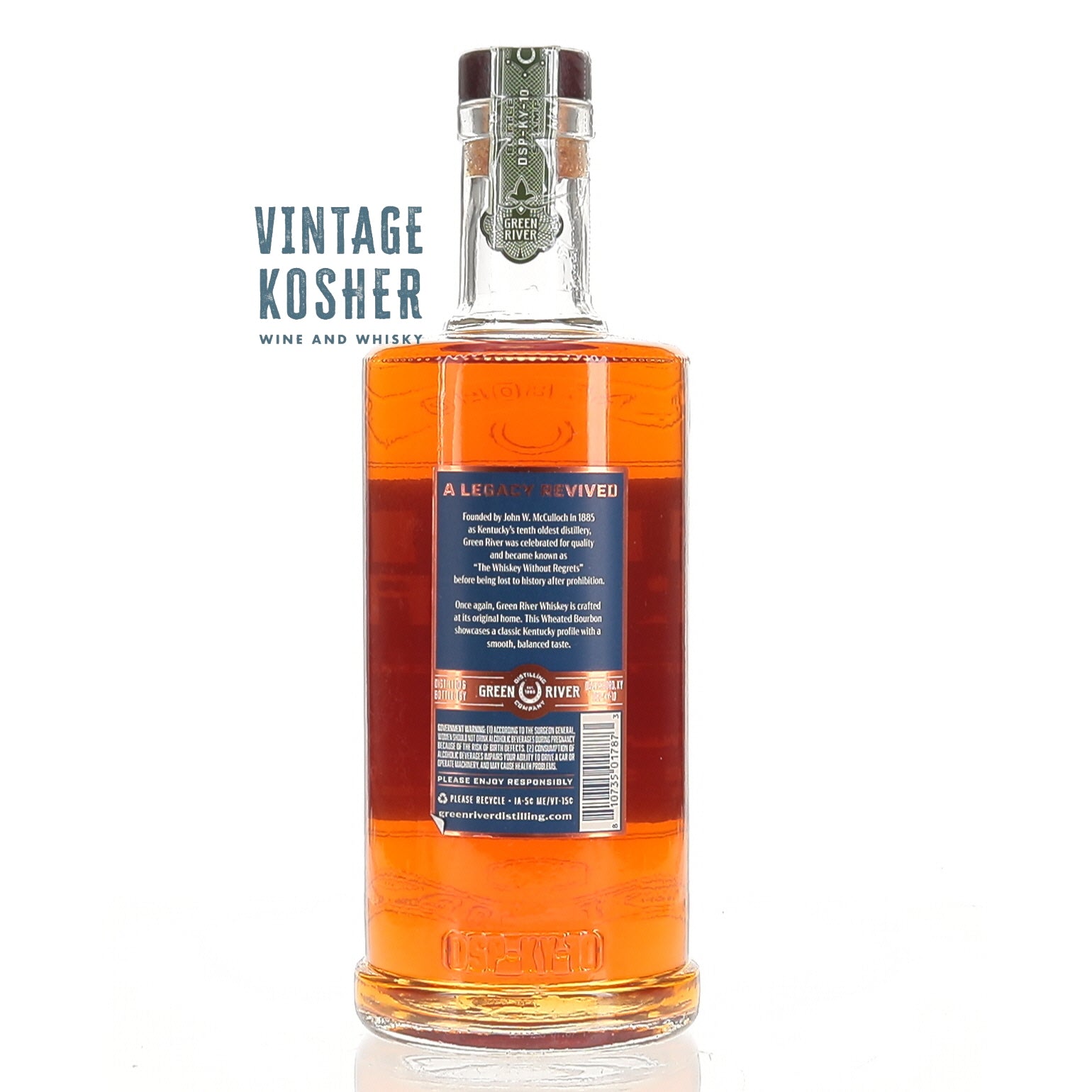 Green River Distilling Kentucky Straight Wheated Bourbon Whiskey