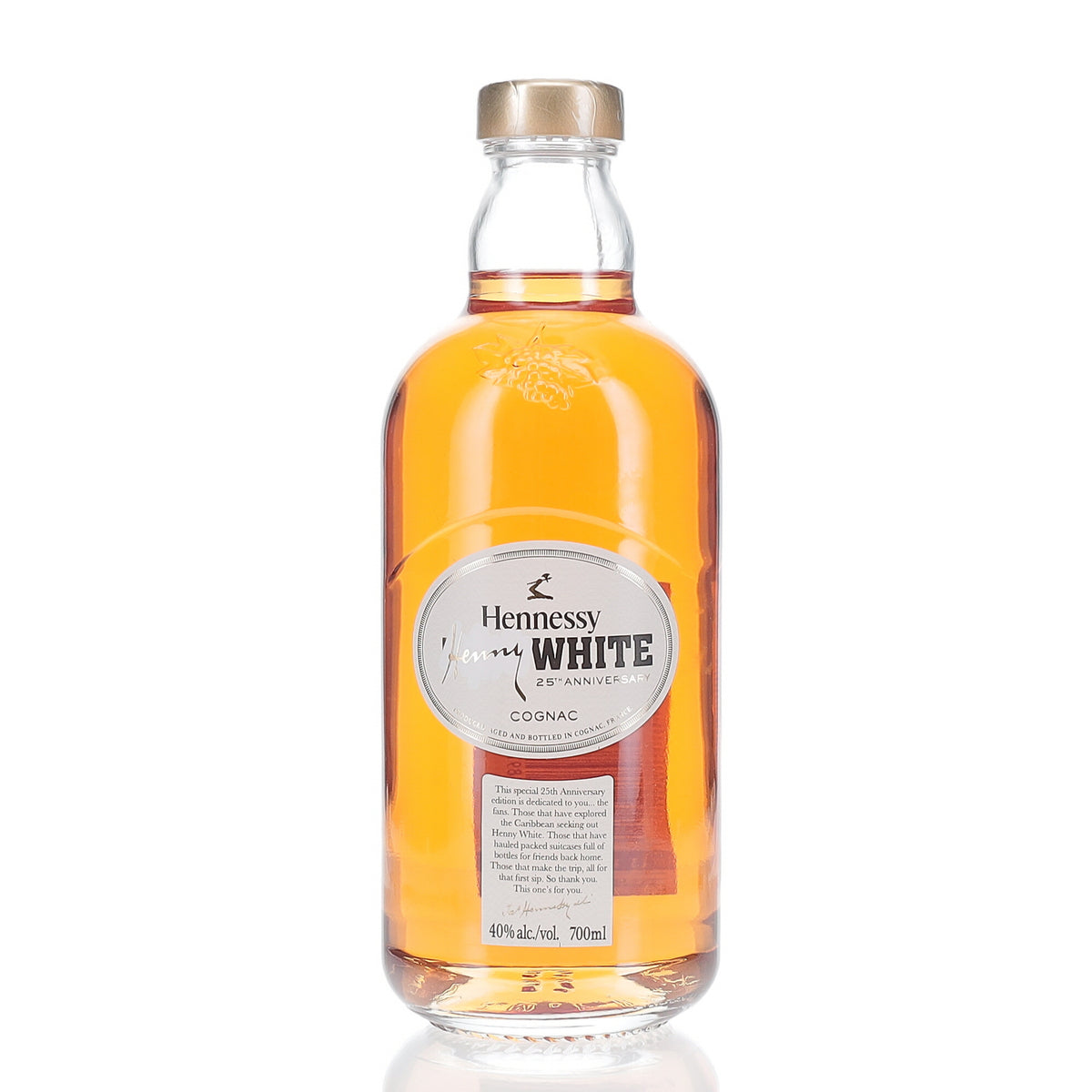 Hennessy 'Henny White' 25th Anniversary Cognac Vintage Kosher
