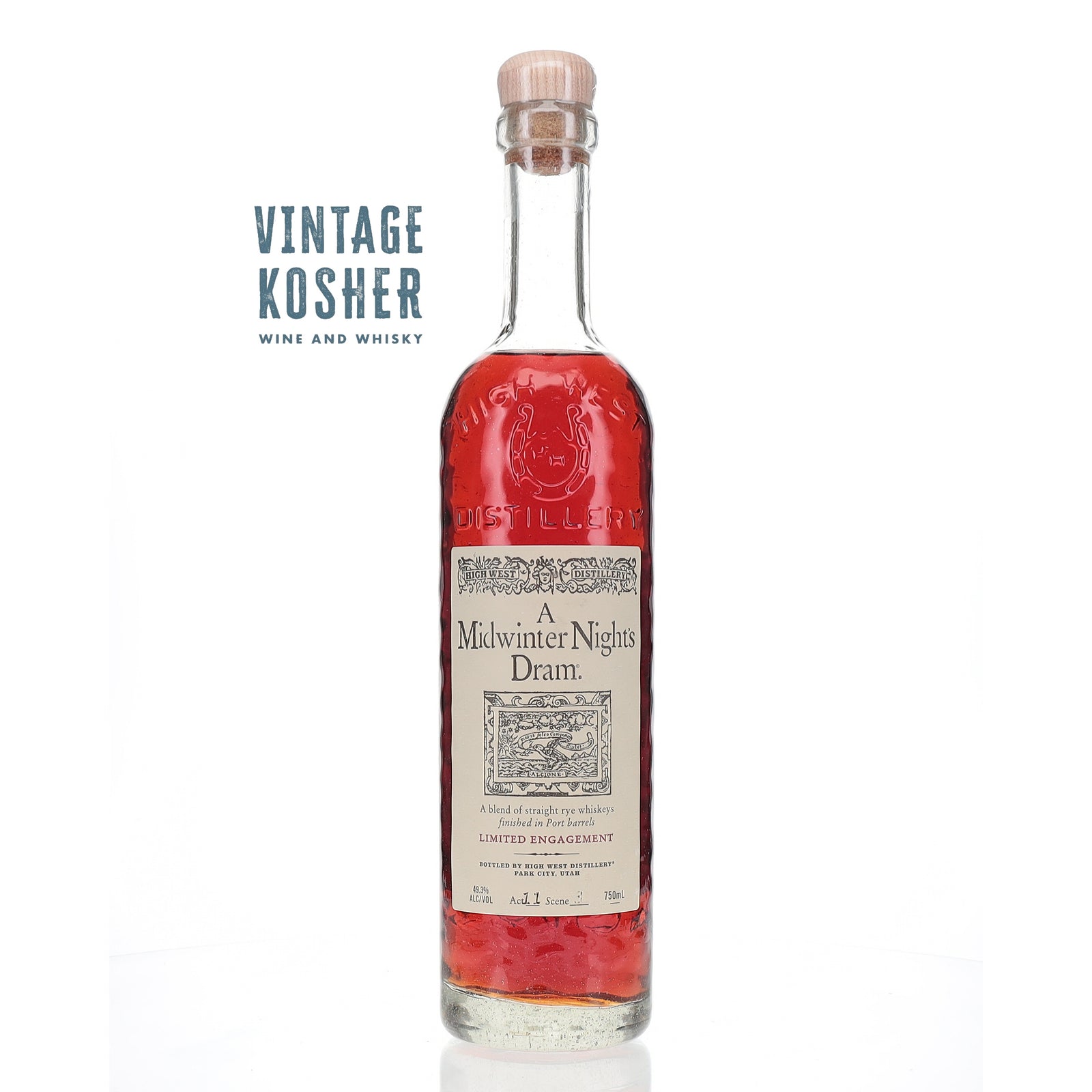 High West Blended Rye Midwinter Nights Dram Act 11 Sc 3 98.6 Rye