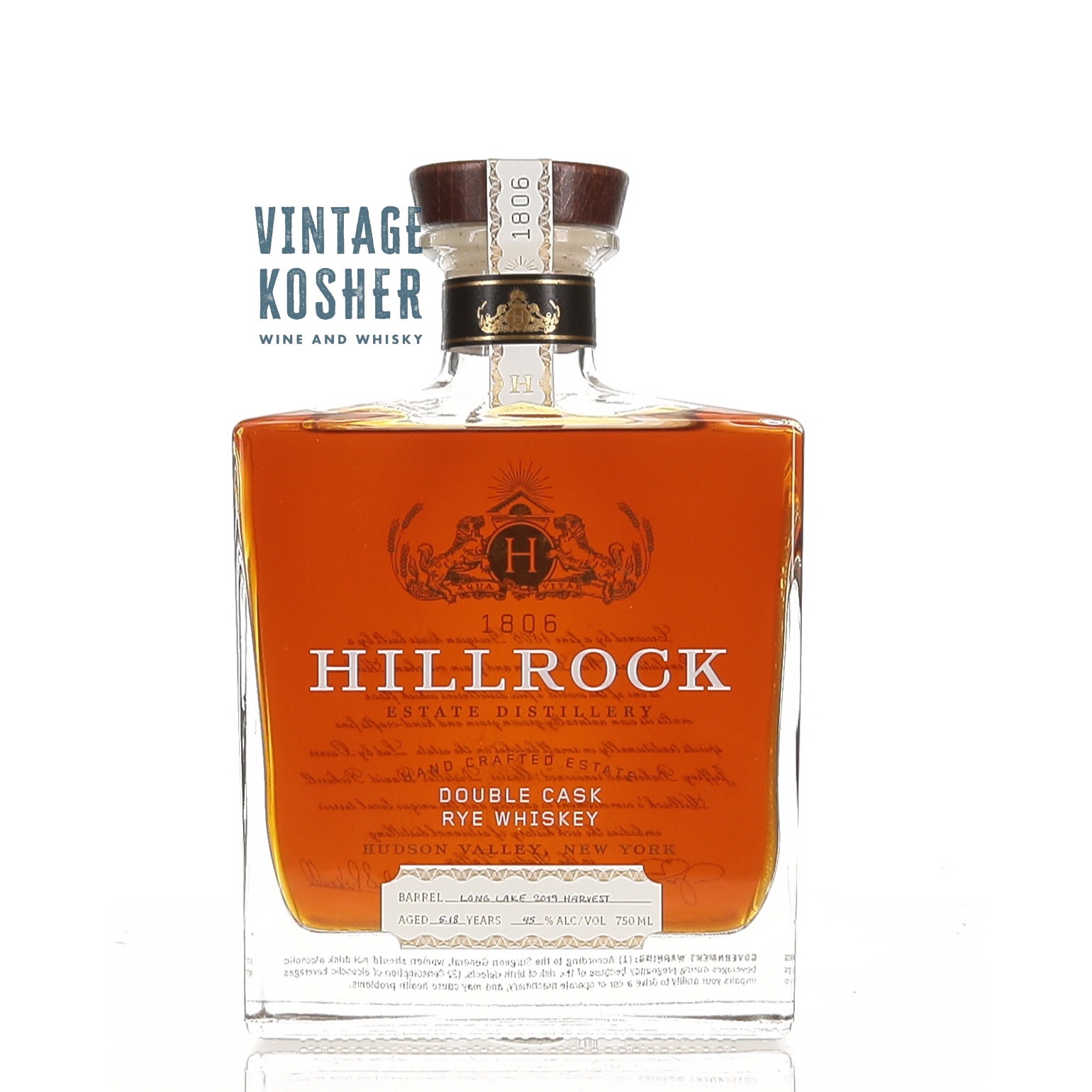 Hillrock Double Cask Rye Whiskey