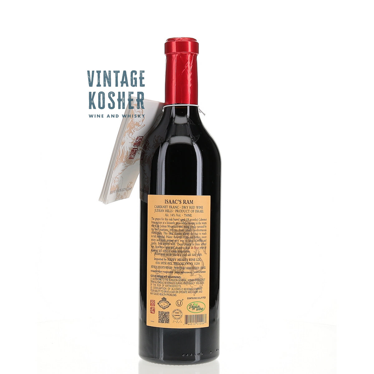 Hevron Heights Winery Isaacs Ram Cabernet Franc Red Wine