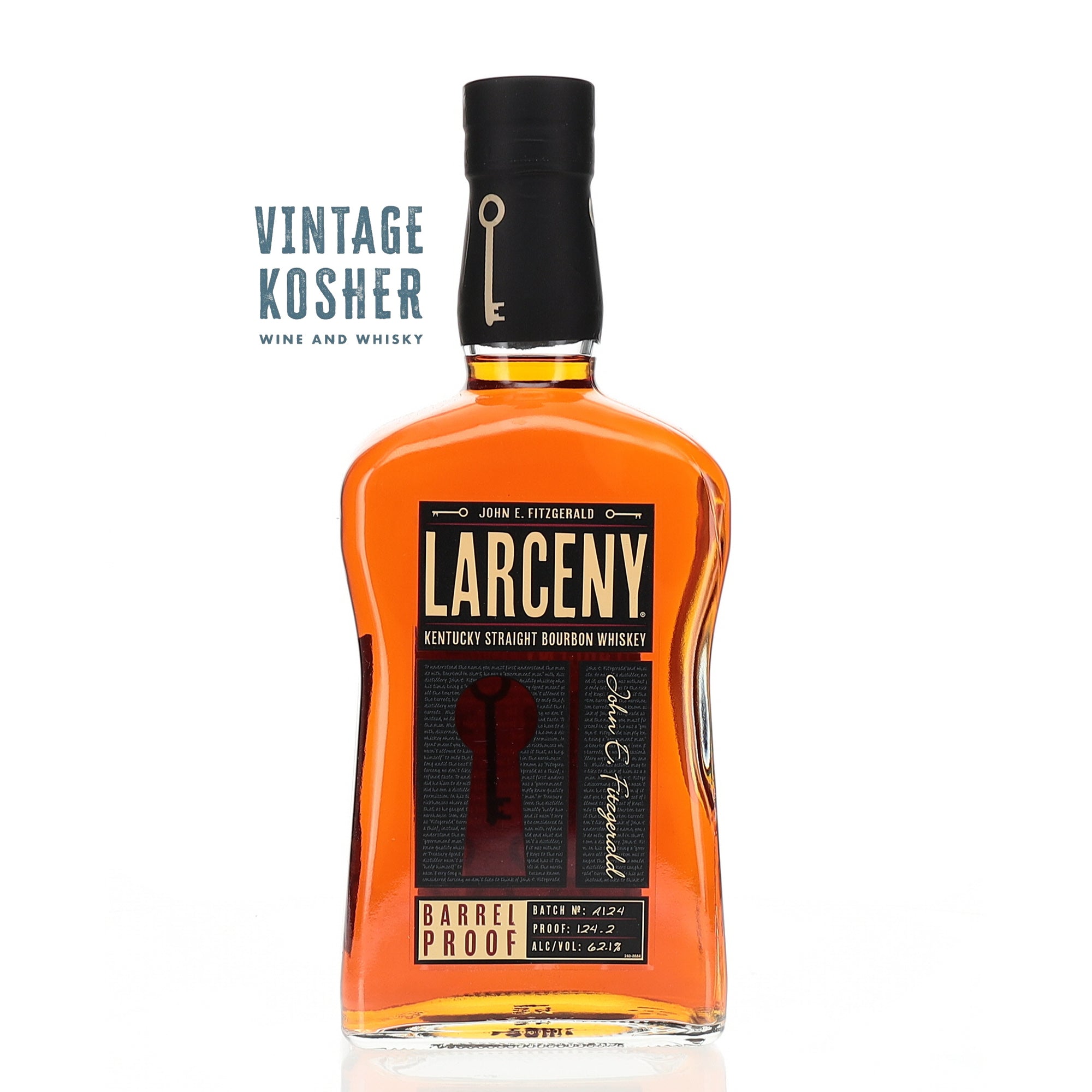 Larceny Small Batch Straight Bourbon Barrel Proof 124.2
