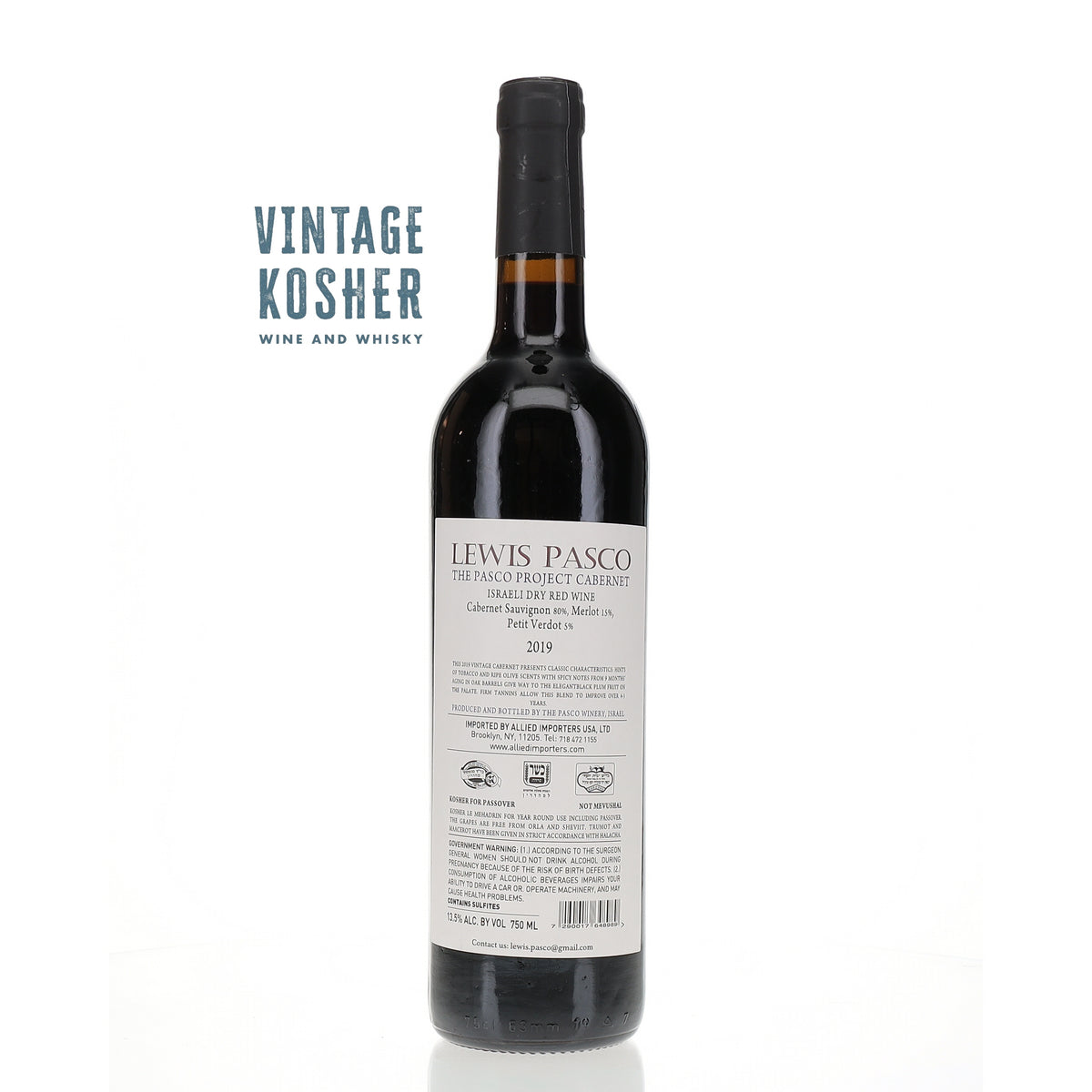 Lewis Pasco Cabernet Sauvignon Pasco Project Red Wine