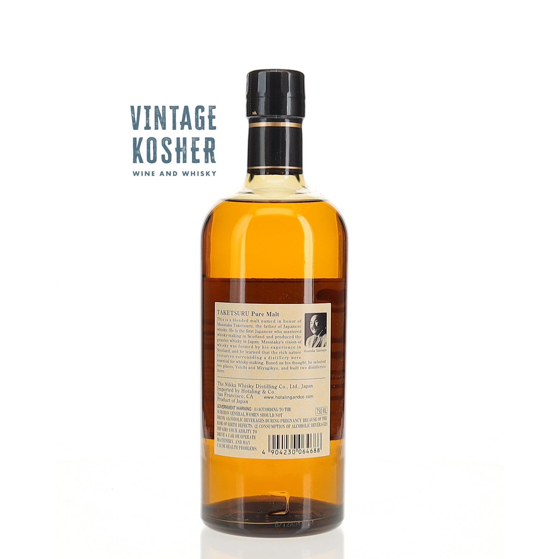 Nikka Single Malt Whisky Pure Malt Taketsuru 86