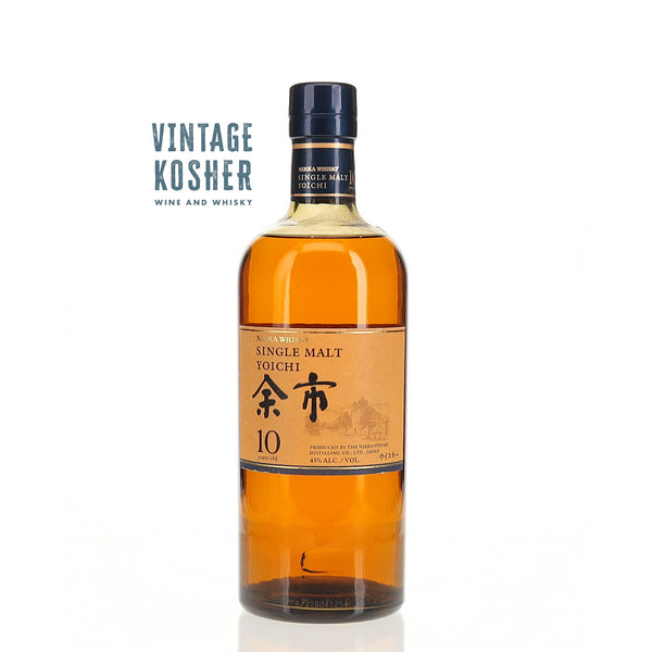 Nikka Single Malt Whisky Yoichi 10 yr 90 – Vintage Kosherca