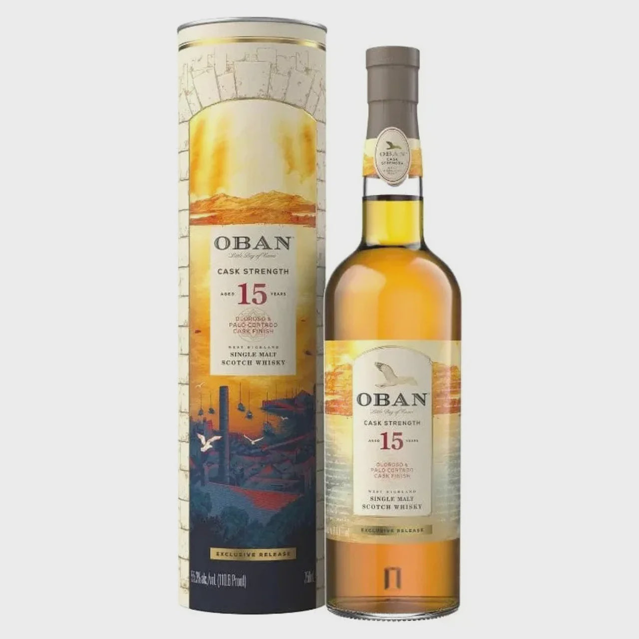 Oban Single Malt 15 yr Oloroso & Palo Cortado Finish Single Malt Scotch Whisky