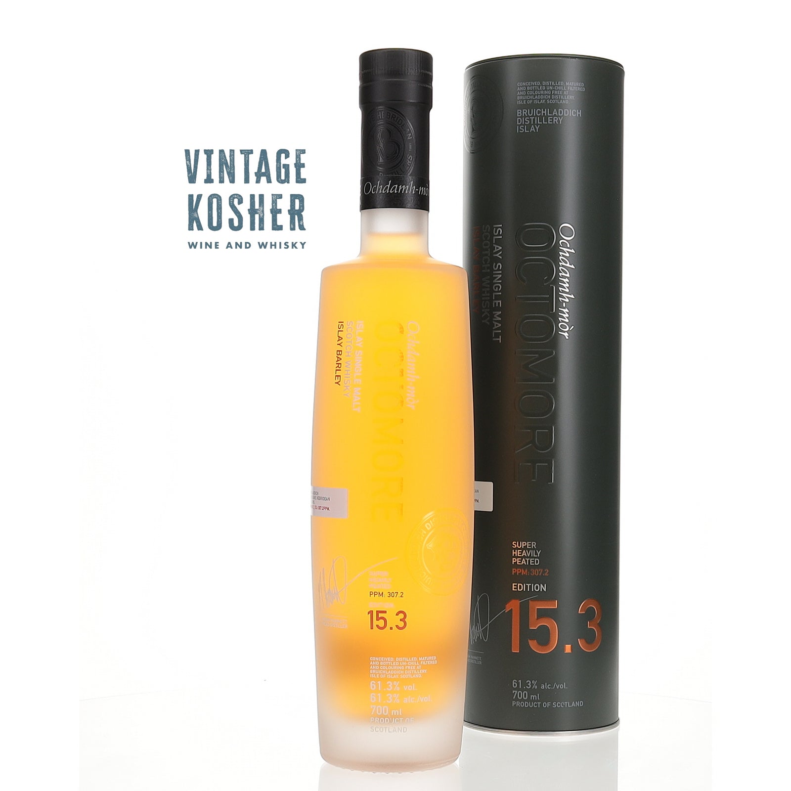 Octomore 15.3 Single Malt Super Heavily Peated Limited Edition 5 yr 122.6 Single Malt Scotch Whisky