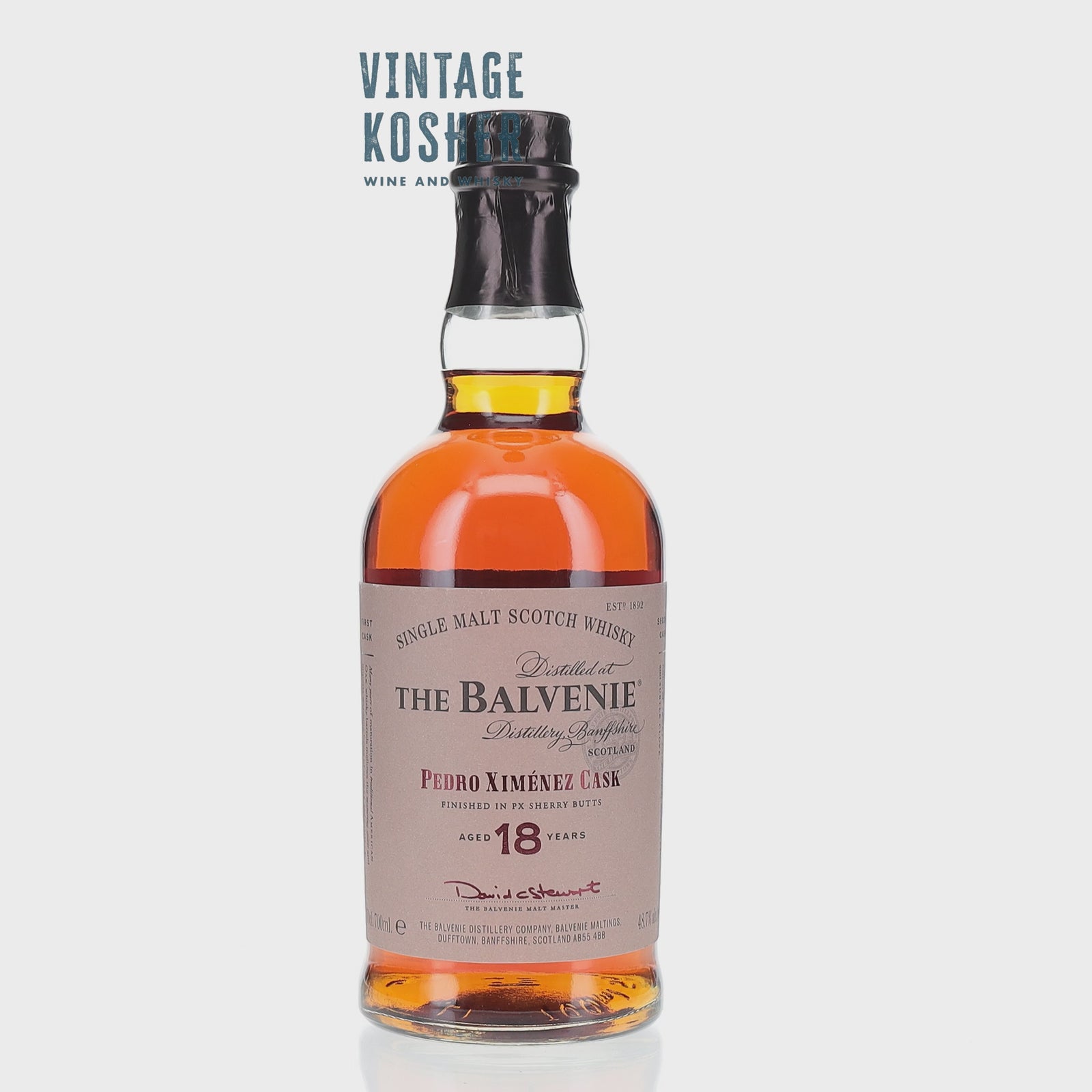 Balvenie 18 Pedro Ximenez Cask Single Malt Scotch Whisky