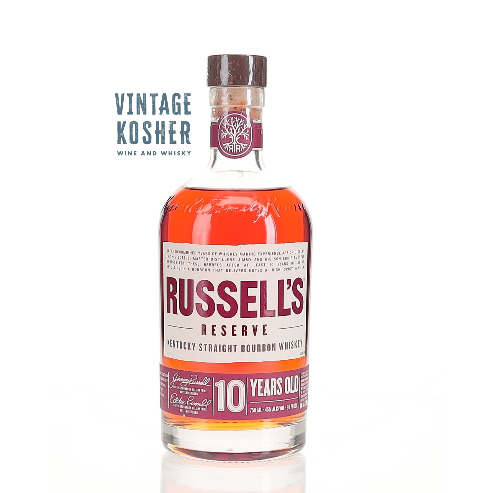 Russells Reserve 10 year Bourbon 90