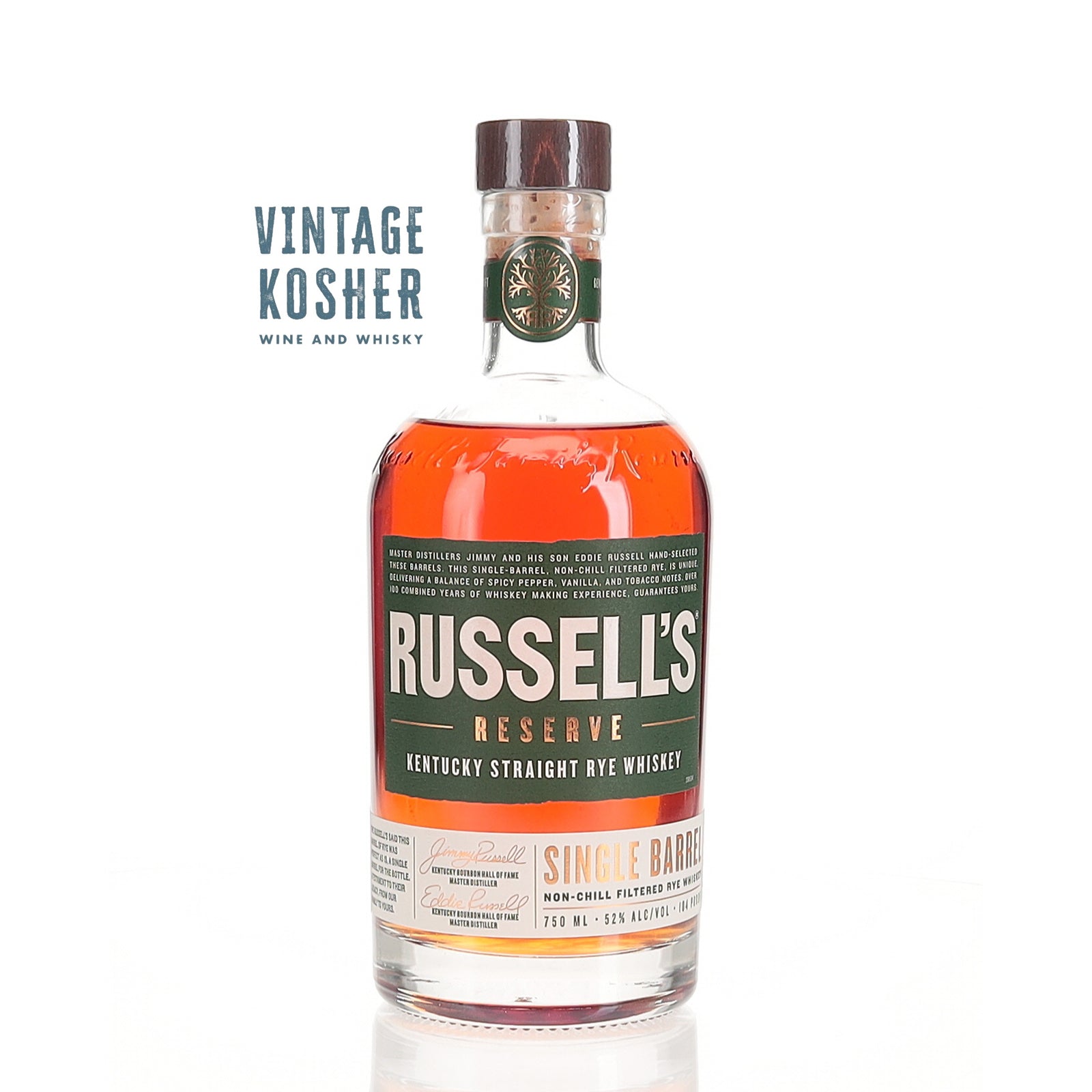 Russells Reserve Baxus Single Barrel Rye Rye