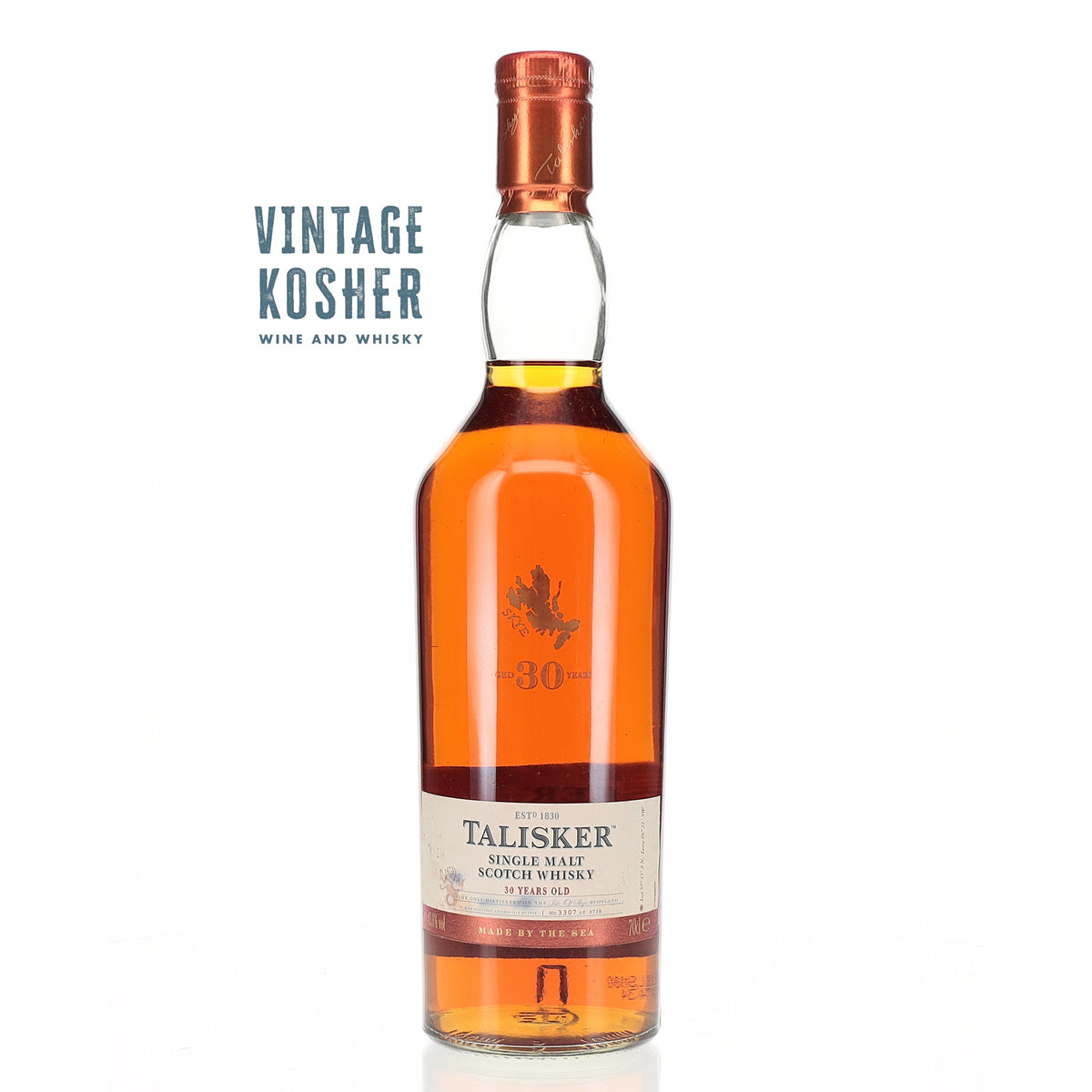 Talisker 30 year without box Single Malt Scotch Whisky