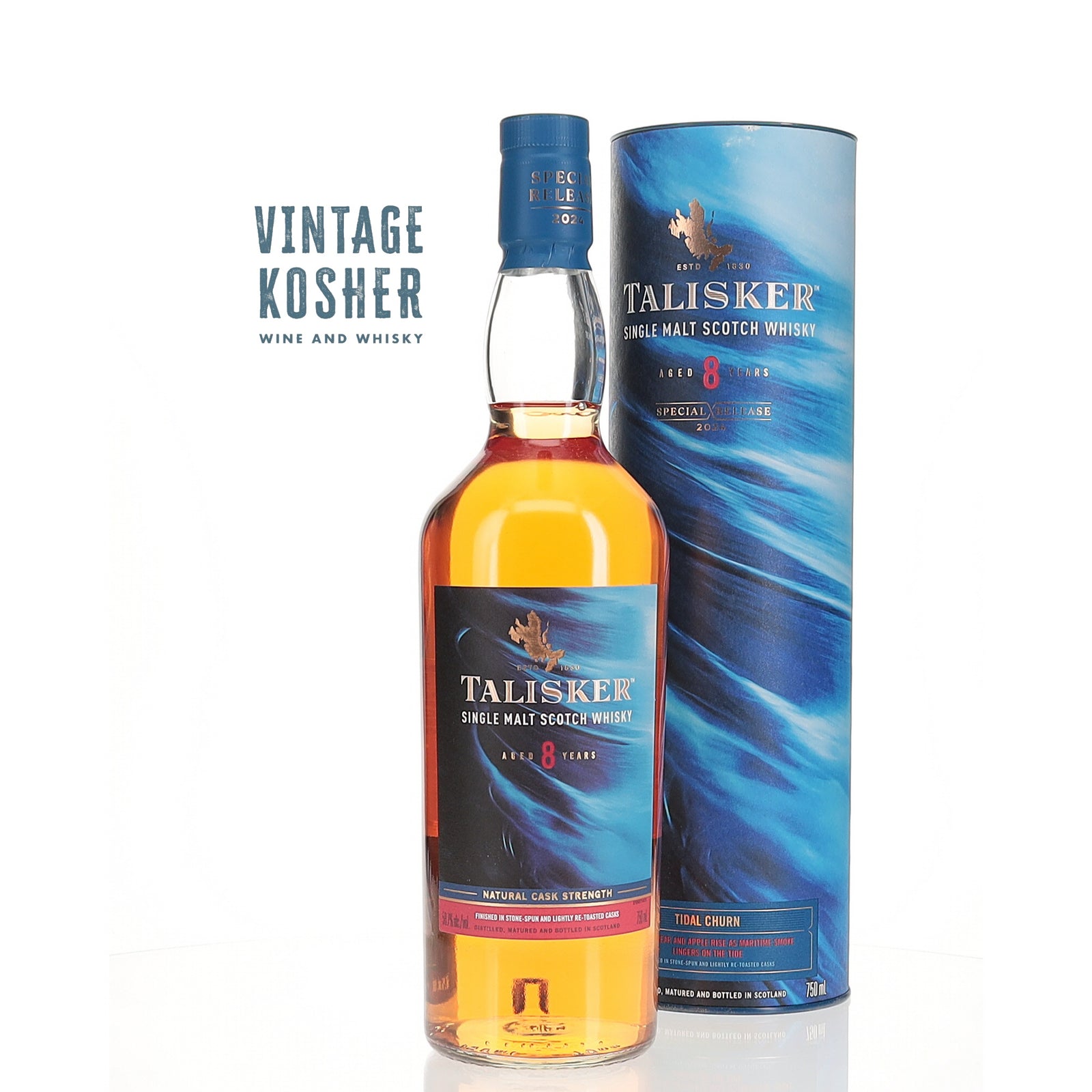 Talisker Single Malt Scotch Special Release 2024 Natural Cask Strength 8 Yr 117.4 Single Malt Scotch Whisky