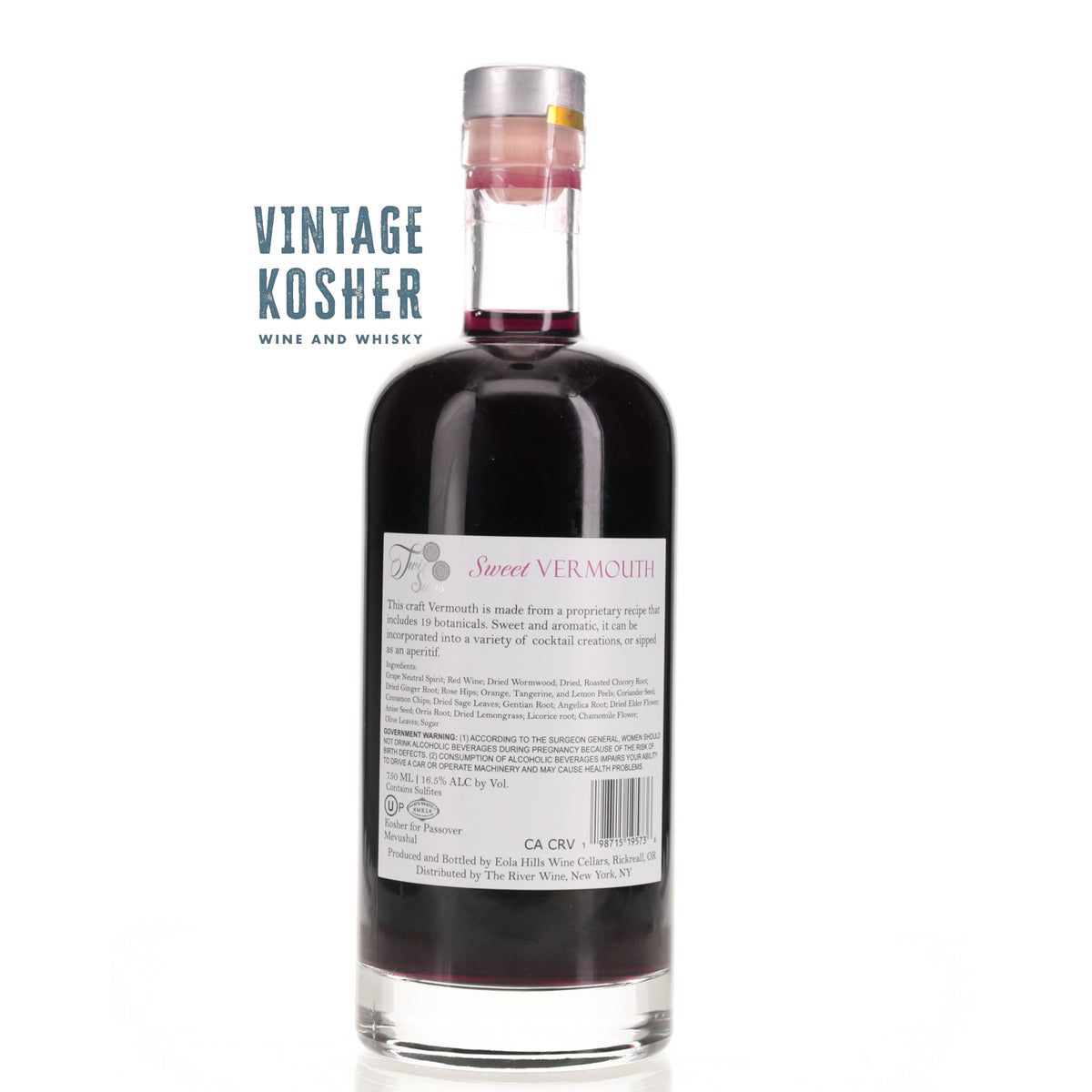 Twin Suns Sweet Vermouth Sweet