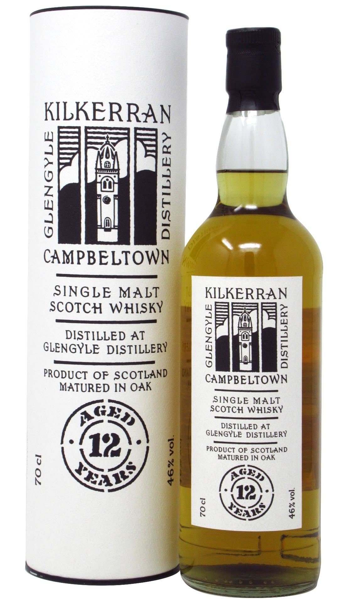 Kilkerran Campbeltown Single Malt Scotch Whisky 12 Year Single Malt Scotch Whisky