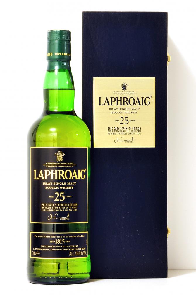 Laphroaig 25 2014 Cask Strength - Black Box