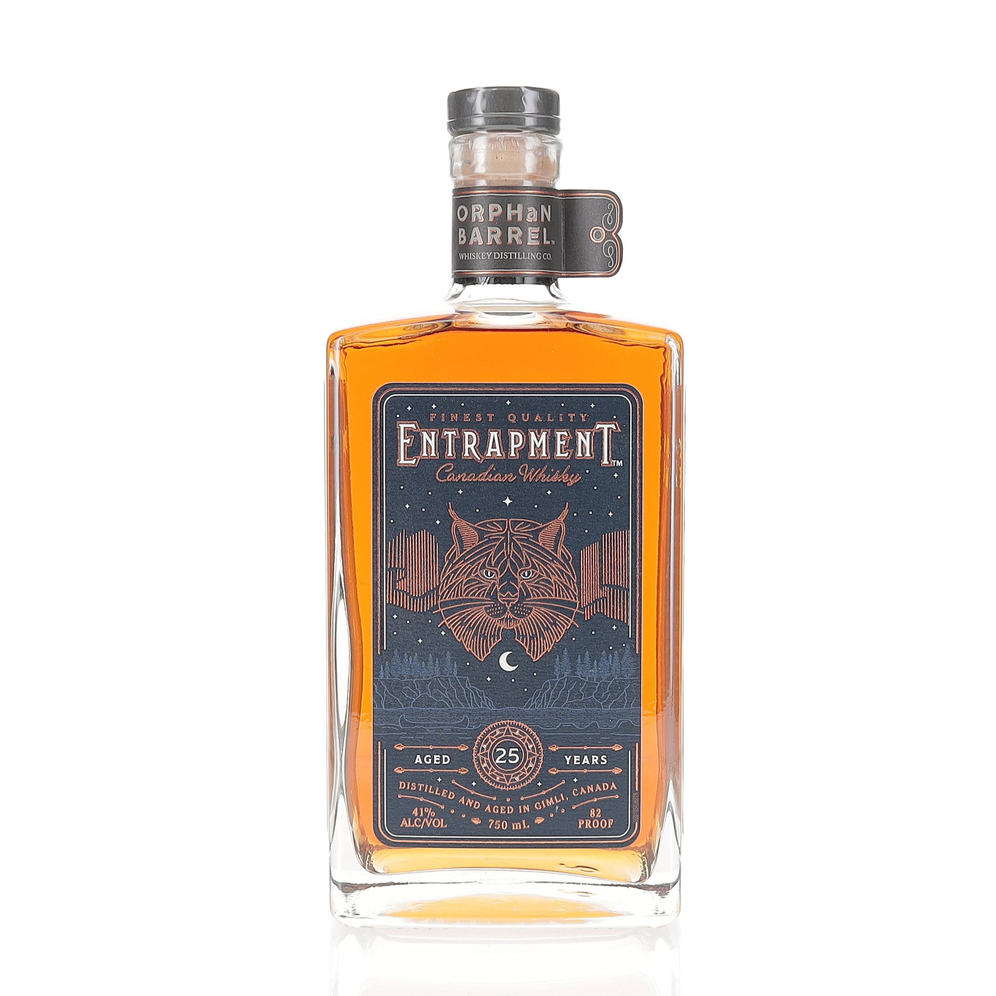 Entrapment 25 yr Canadian Whisky
