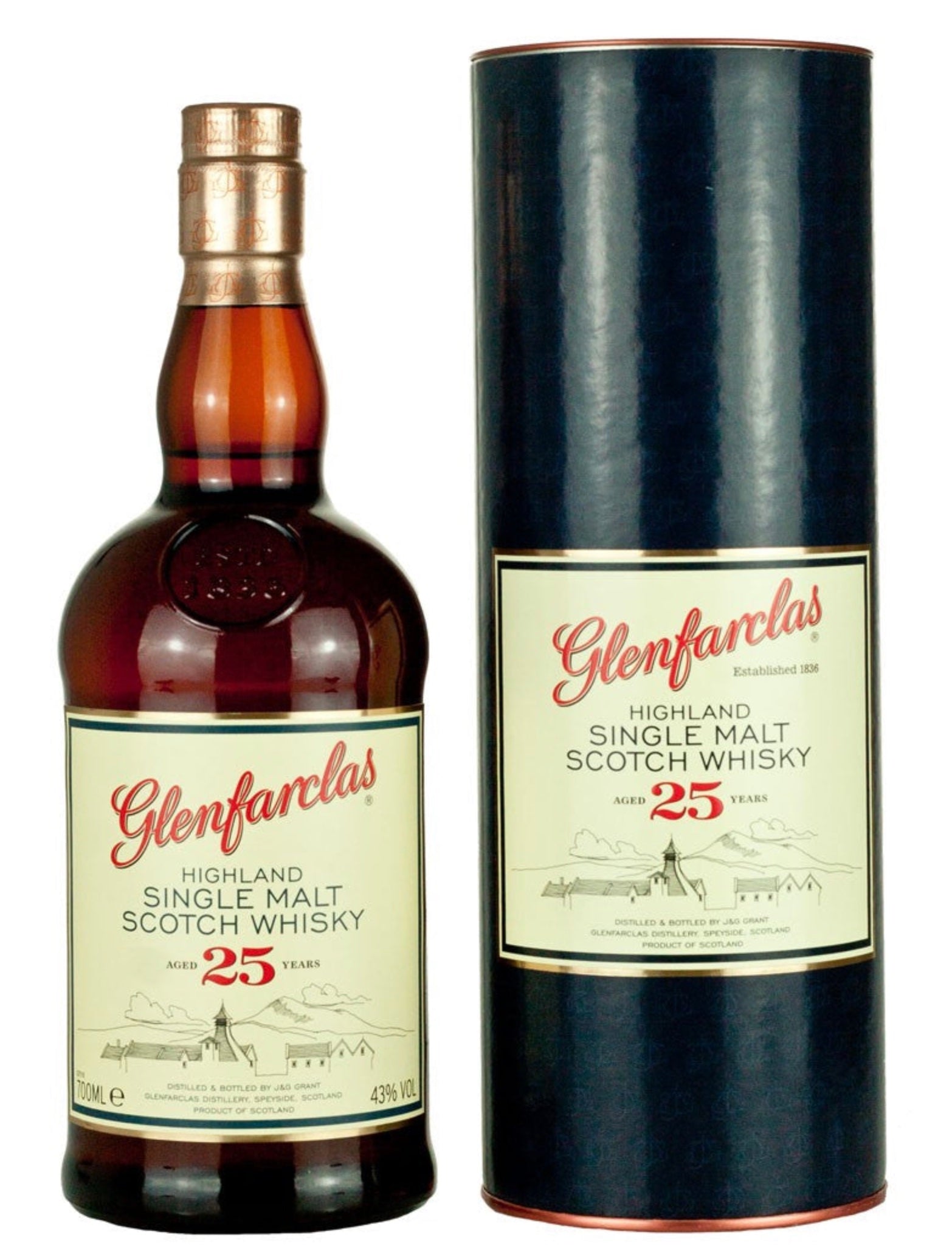 Glenfarclas 25 yr – Vintage Kosherca