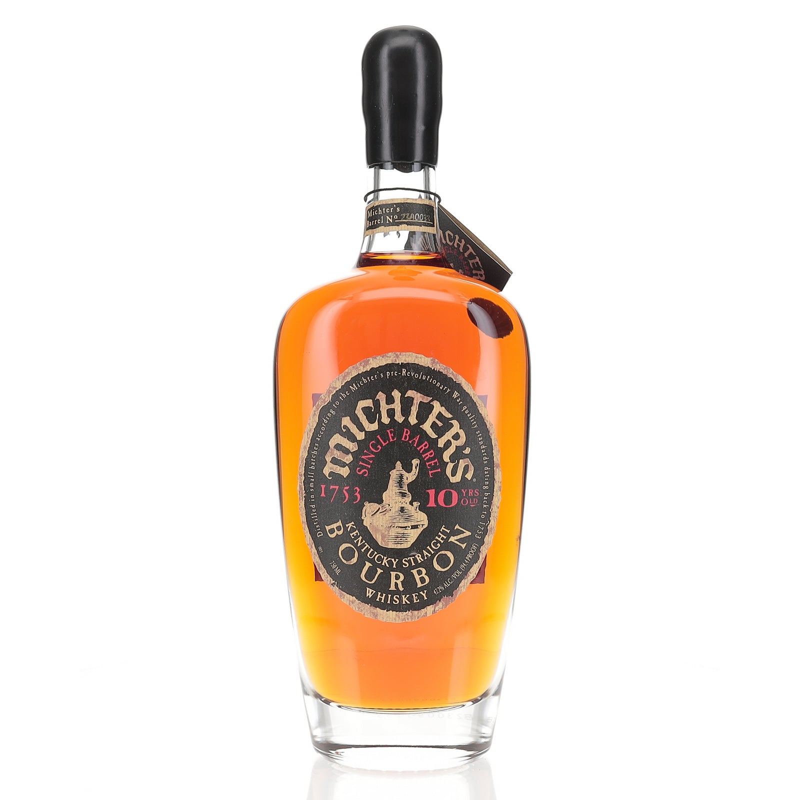 Michter's Single Barrel Bourbon Whiskey 10 Year Bourbon Whiskey