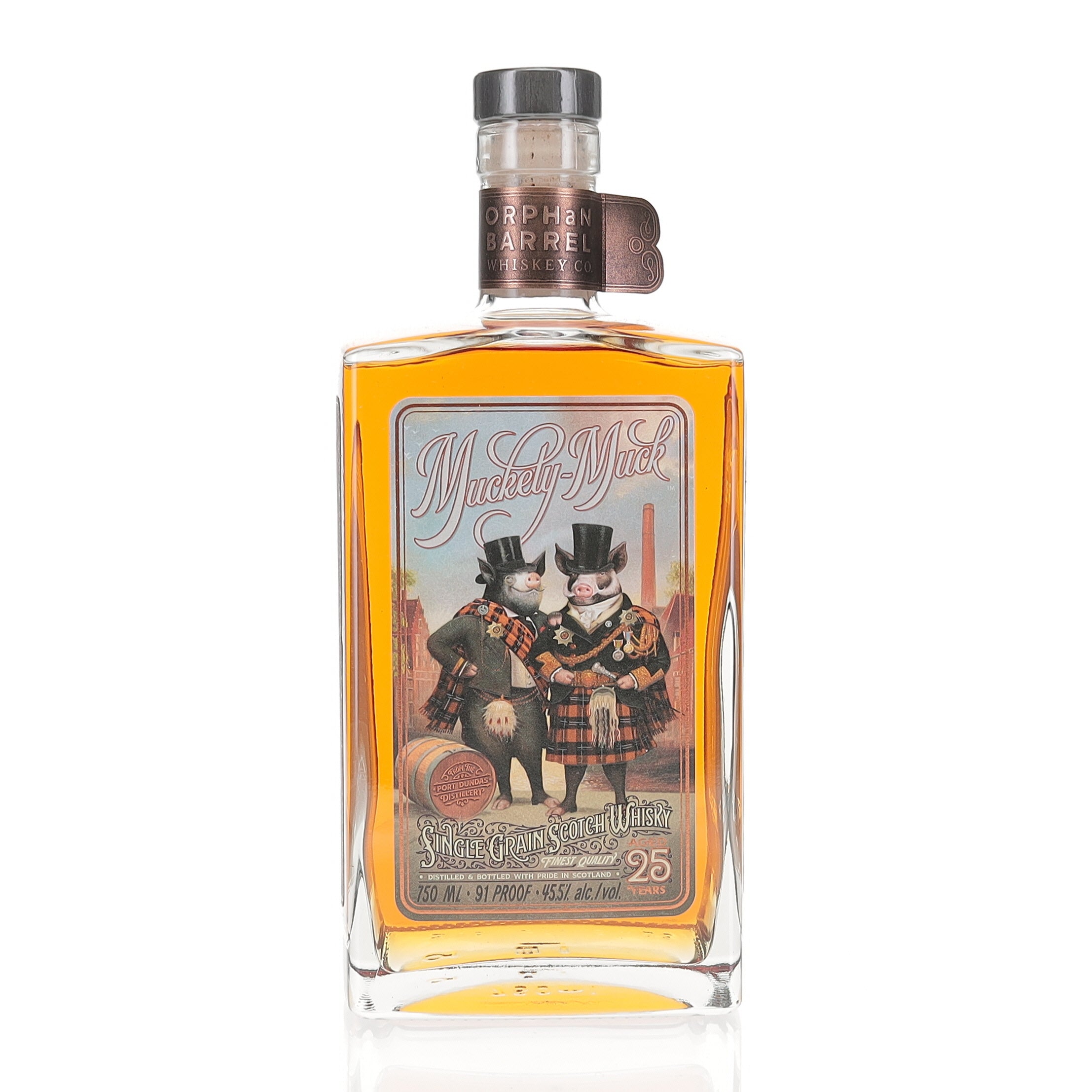 Orphan Barrel Muckety Muck 25 yr Single Grain Scotch Vintage Kosher Orphan Barrel Muckety Muck 25 yr Single Grain Scotch Vintage Kosher